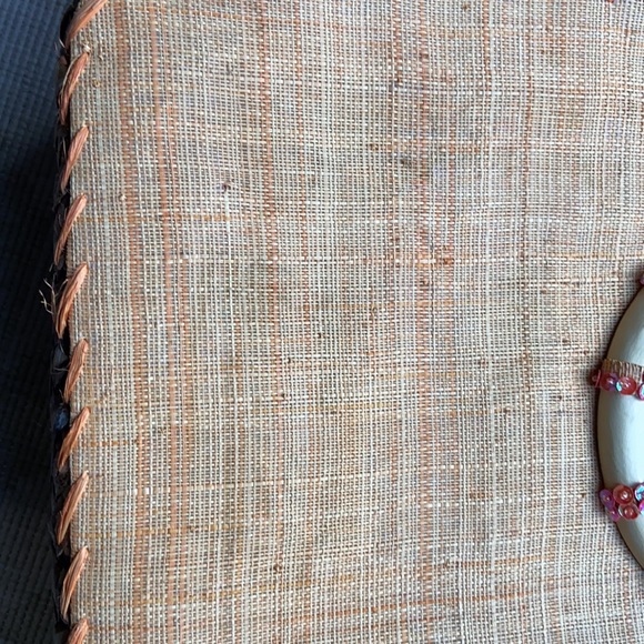 Nordstrom Sequin straw handbag - Picture 3 of 13